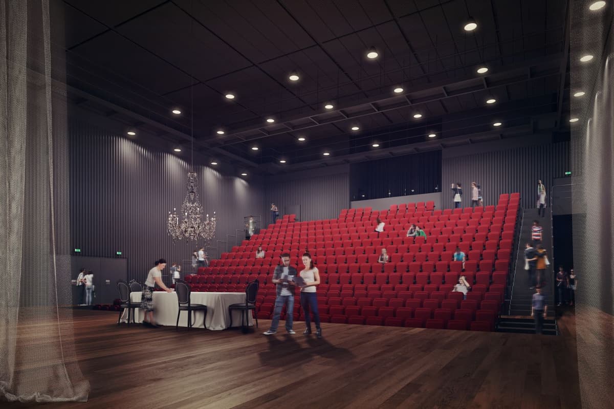 Restauration du Théâtre Rue de Jura à Casablanca