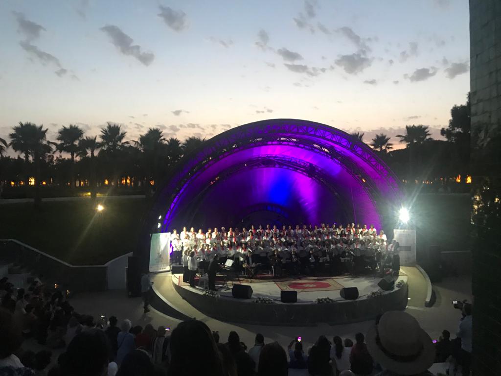 Théâtre en plein air du Jardin Andalou à Rabat