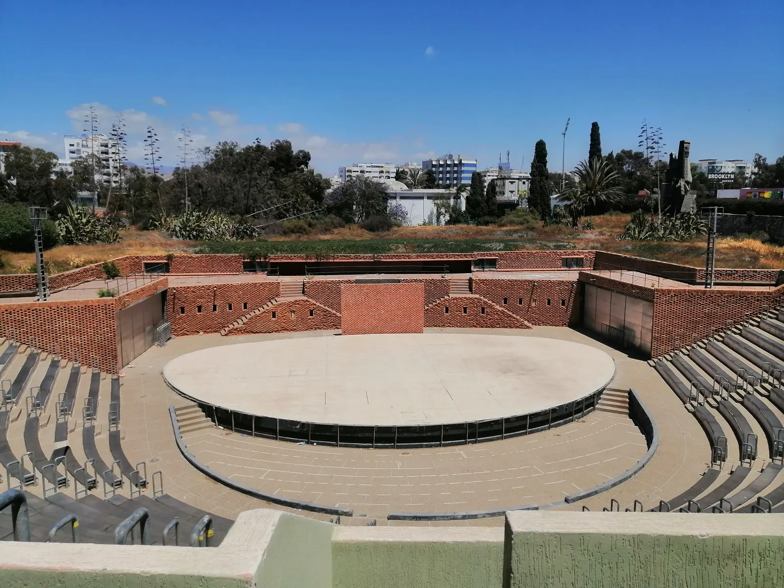 Théâtre de Verdure d'Agadir, scène extérieure